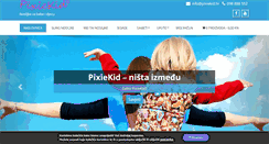 Desktop Screenshot of pixiekid.hr